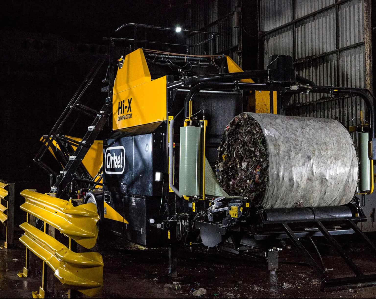 Orkel Hi-X atık balyalama makinesi