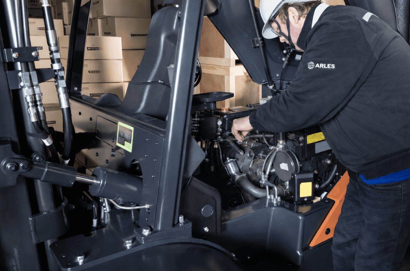 SLA+ forklift bakım ve servis
